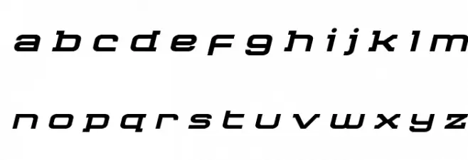 Cydonia Century Title Italic Caratteri MINUSCOLO