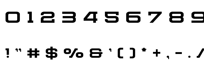 Cydonia Century Title Font OTHER CHARS