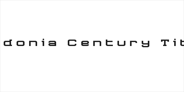 Cydonia Century Title Logo