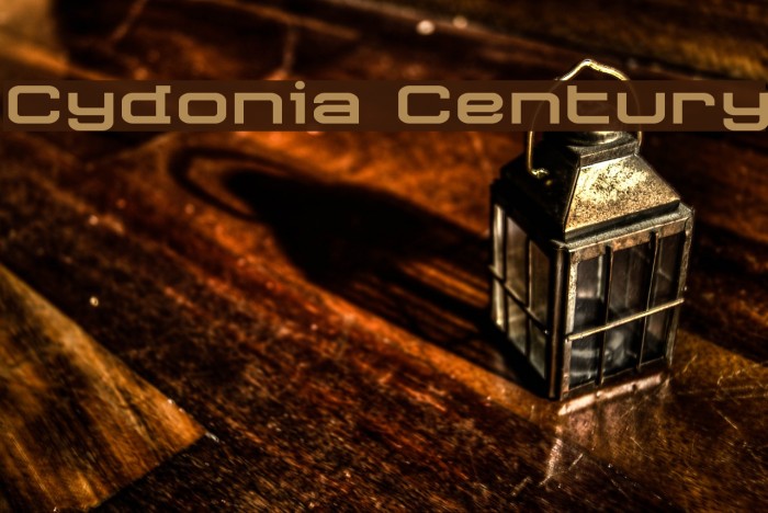 Cydonia Century Font examples