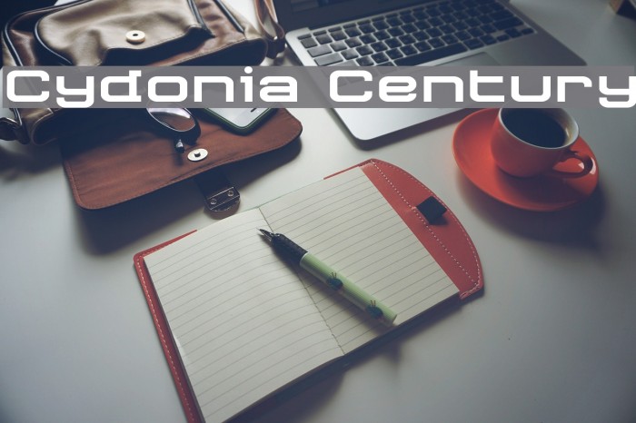 Cydonia Century Font examples