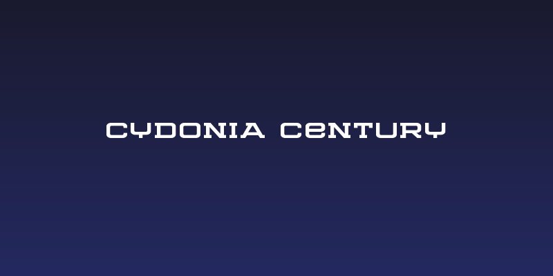 Cydonia Century Social Header