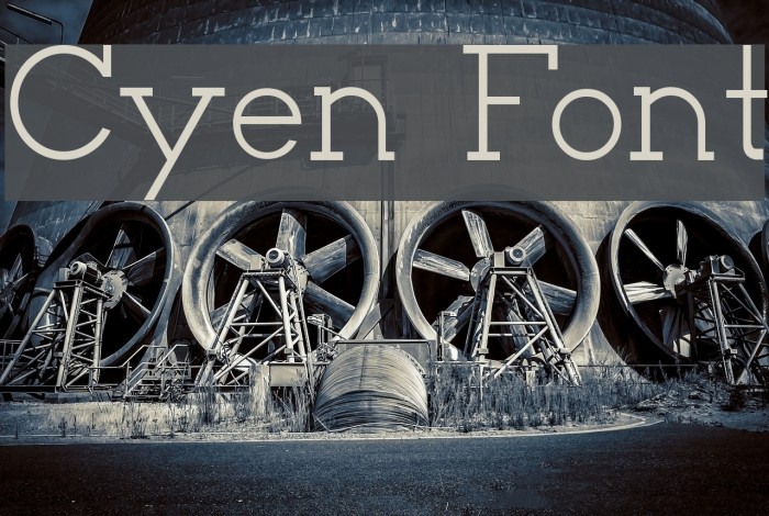 Cyen Font examples