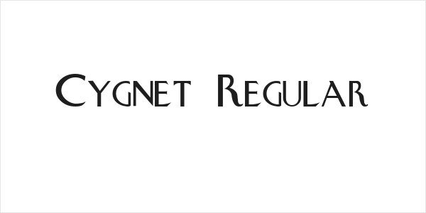 Cygnet Regular Logo
