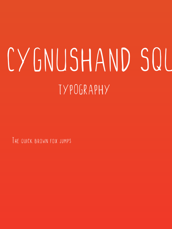 CygnusHand Square-Caps Poster