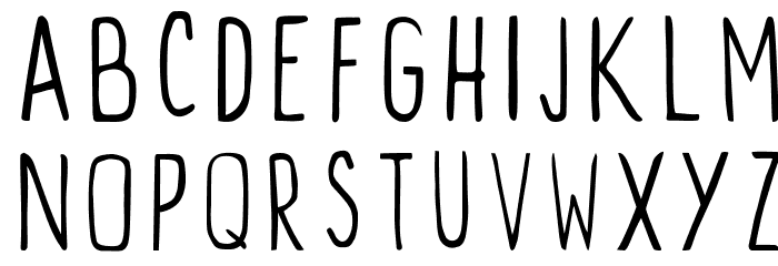 CygnusHand Square-Caps Font LOWERCASE