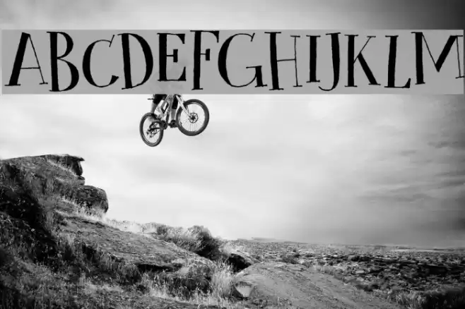 Cykelsmed DEMO Regular Font examples