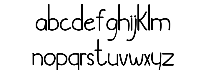 Cylla Font LOWERCASE