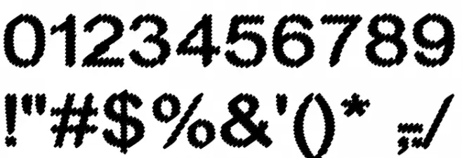 Cylonic Crossdraft フォント その他の文字