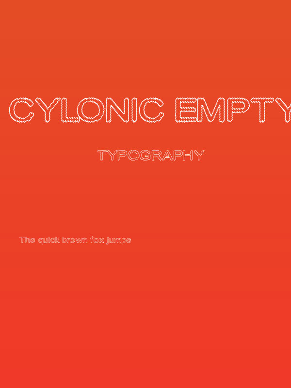 Cylonic Empty Poster