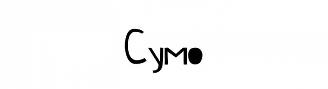 Cymo  フリーフォントのダウンロード