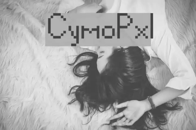 CymoPxl Font examples