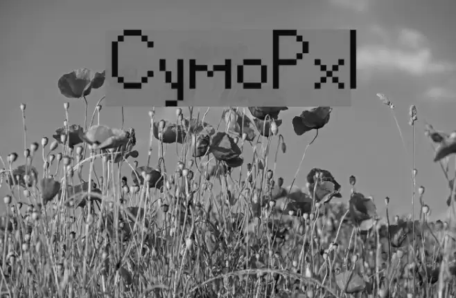 CymoPxl Font examples
