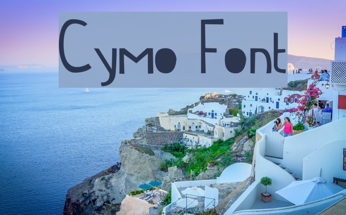 Cymo Font examples