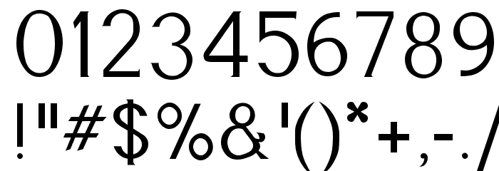 Cyn Regular Font OTHER CHARS