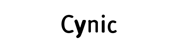 Cynic Font
