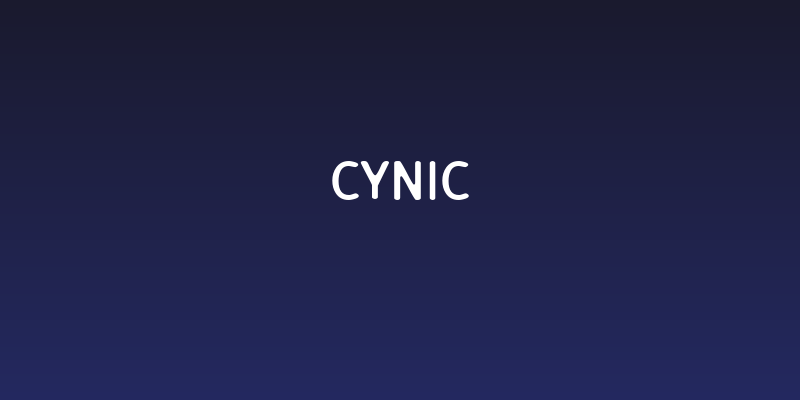Cynic Social Header