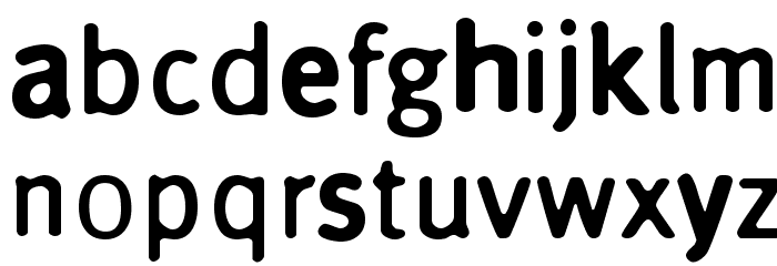 Cynic Font LOWERCASE