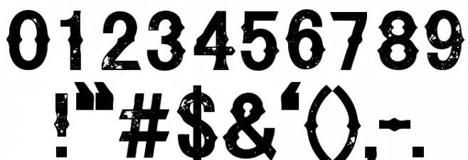 Cynical Hills Heavy Font Alte caractere