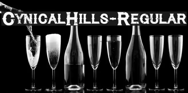 CynicalHills-Regular Font examples