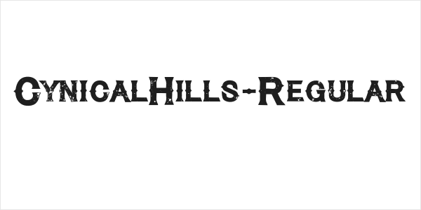 CynicalHills-Regular Logo