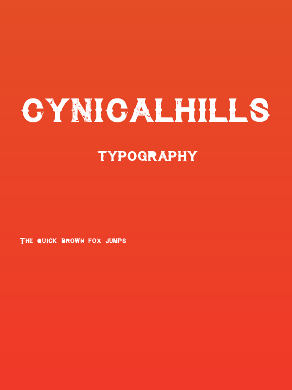 CynicalHills Poster