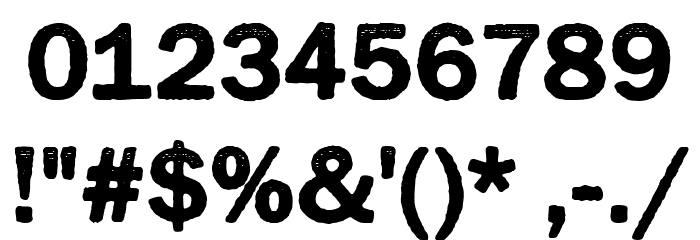 Cynocel Poster Regular Font OTHER CHARS