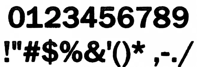 CynocelPoster-Regular Font OTHER CHARS