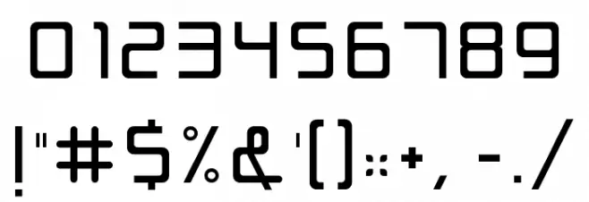 Cynthe Regular Font OTHER CHARS