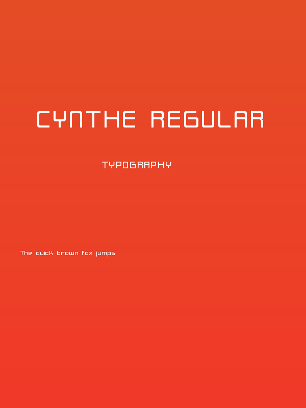 Cynthe Regular Poster
