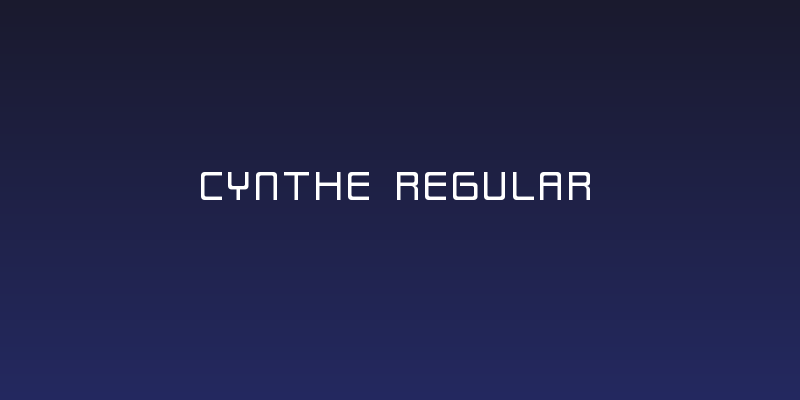 Cynthe Regular Social Header