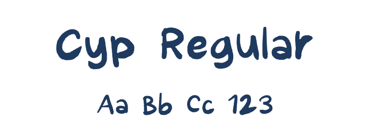 Cyp Regular Font Preview