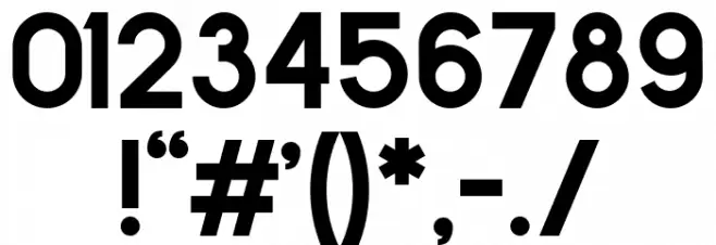 Cypher Bold Font OTHER CHARS