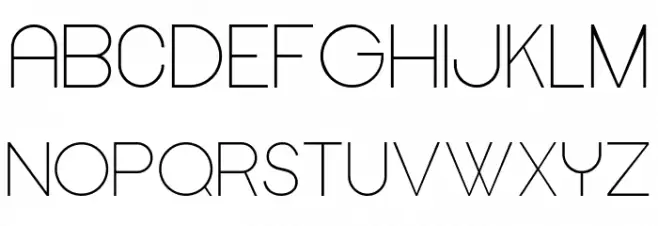 Cypher Light Schriftart Groß