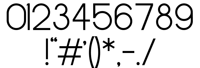 Cypher Regular Font OTHER CHARS