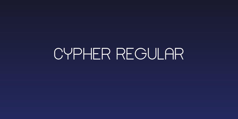 Cypher Regular Social Header