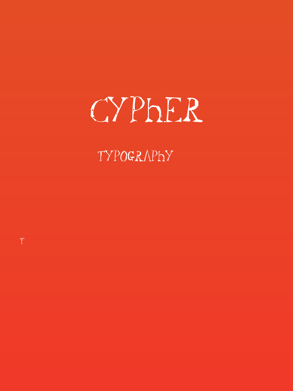 Cypher Poster