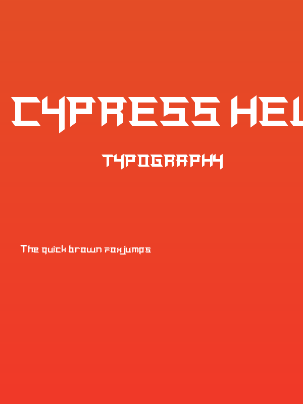 Cypress Hell Poster