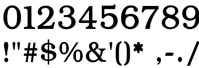 CyrCauc Medium Font OTHER CHARS