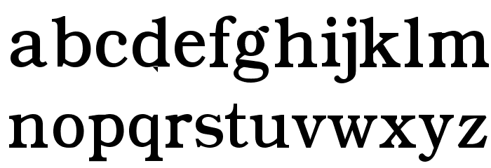 CyrCauc Medium Font LOWERCASE
