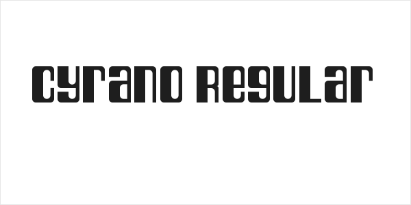 Cyrano Regular Logo