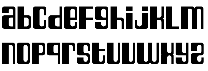 Cyrano Regular Font LOWERCASE