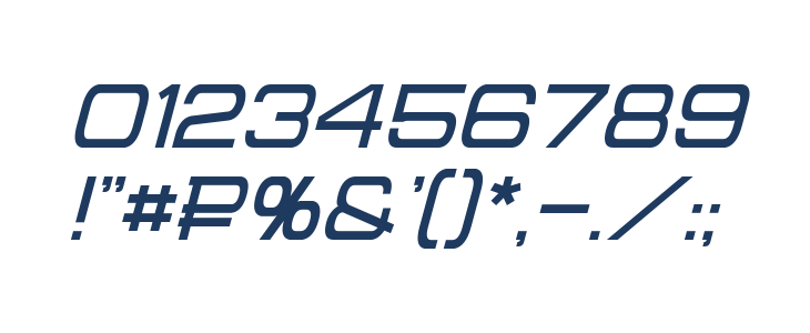 Cyrillian Italic Other Characters