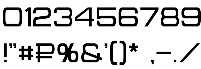 Cyrillian Font OTHER CHARS