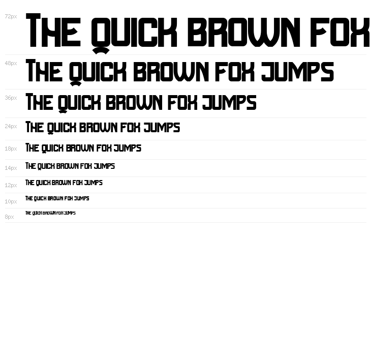 Cyrillic Attitudes Regular Waterfall