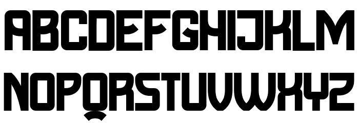 Cyrillic Attitudes Regular Font LOWERCASE