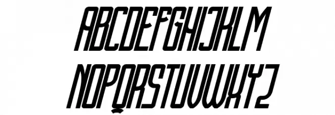 Cyrillic Attitudes U Condensed IT फ़ॉन्ट अपरकेस