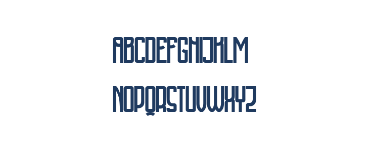 Cyrillic Attitudes U Condensed Lowercase