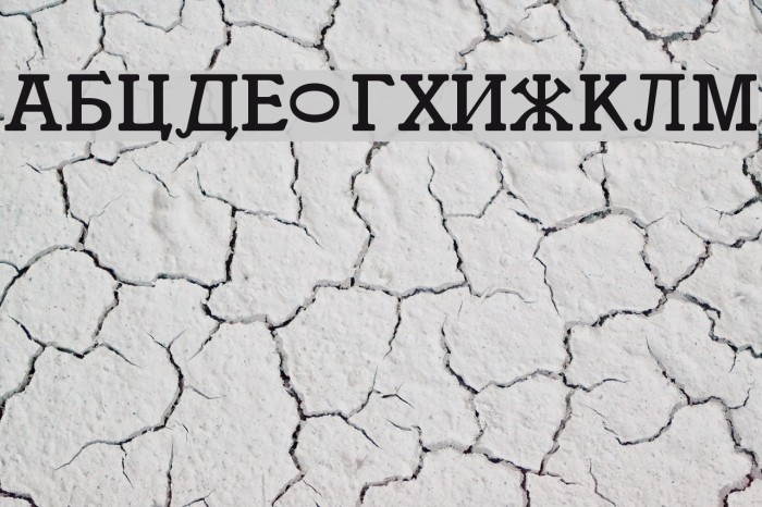 Cyrillic Regular Font examples