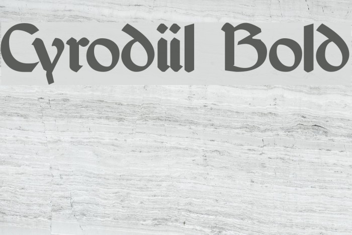 Cyrodiil Bold Example 1